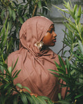 Mocha - Premium Modal hijab (with undercap)
