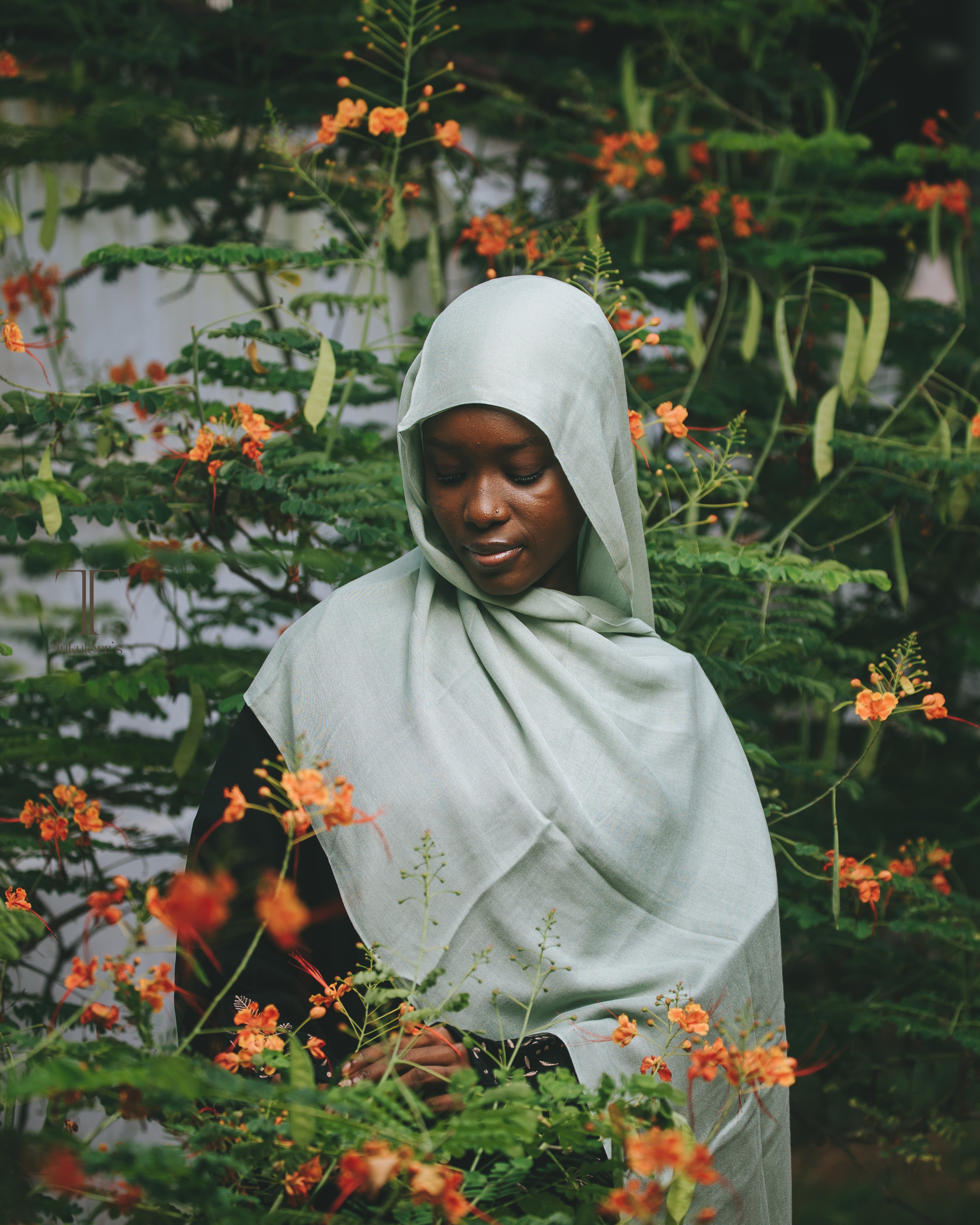 Mint- Premium Modal hijab (with undercap)