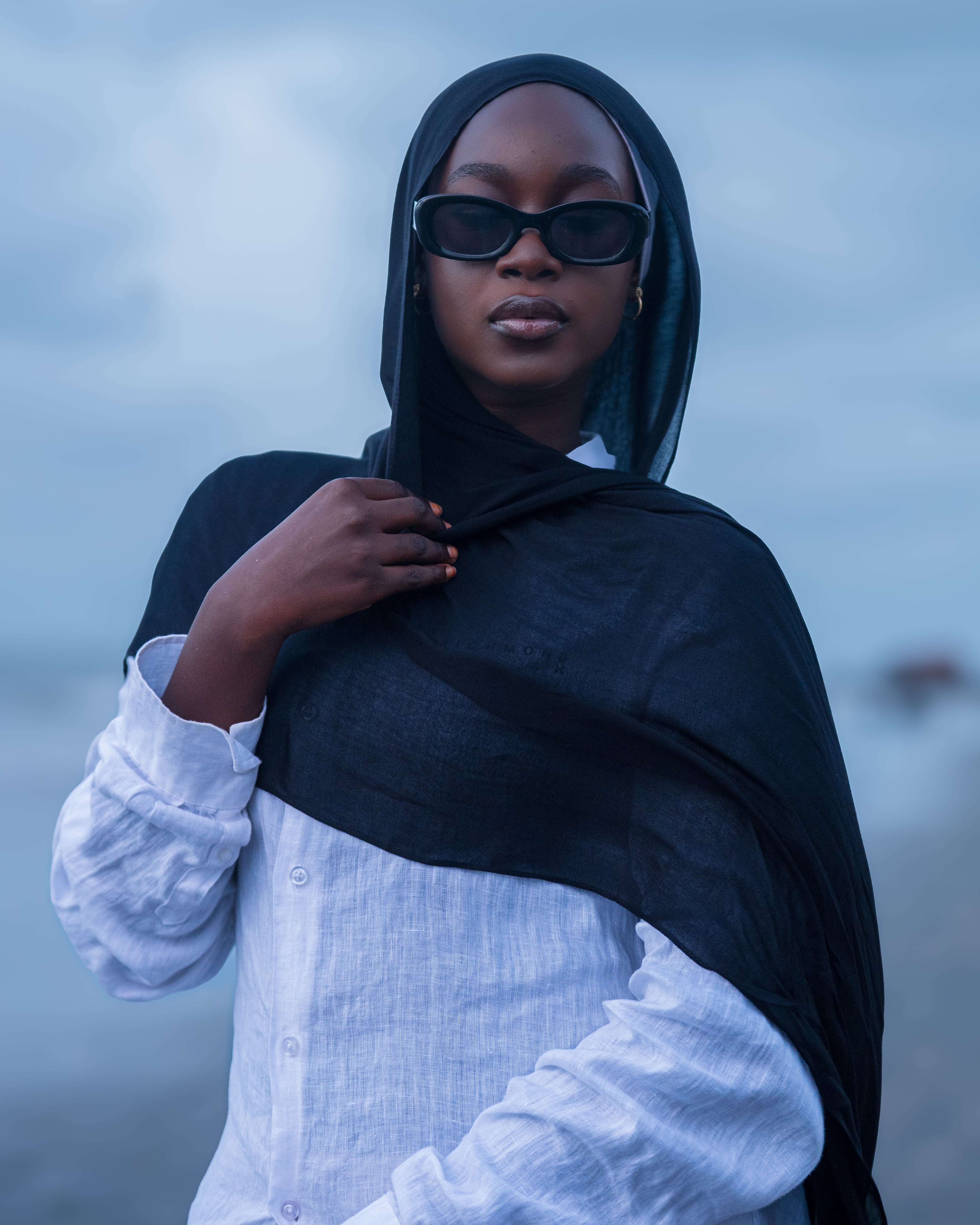 Midnight -Premium Modal Hijab
