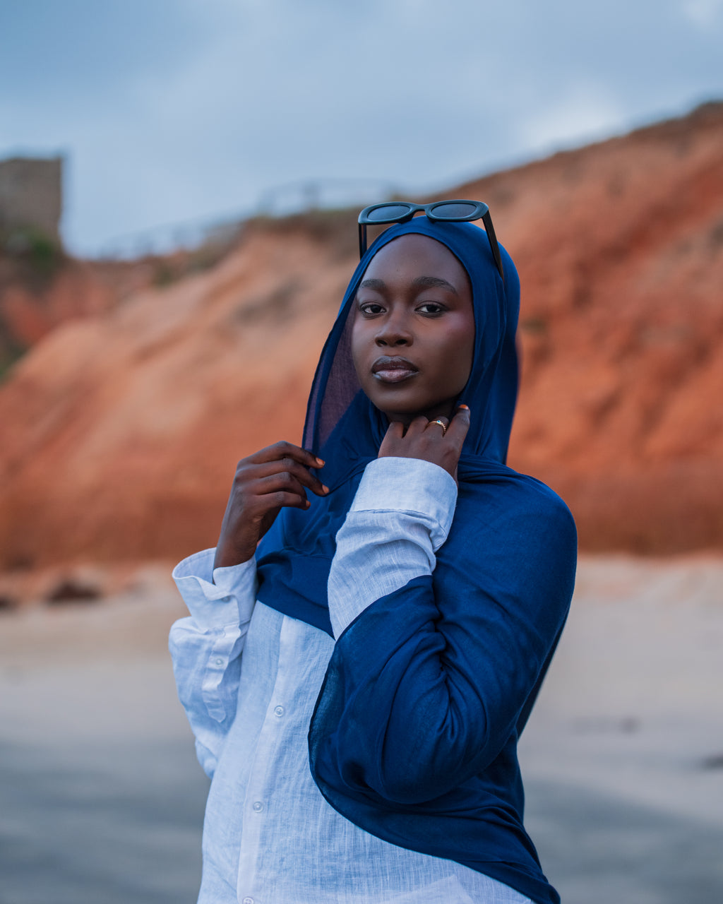 Denim -Premium Modal Hijab