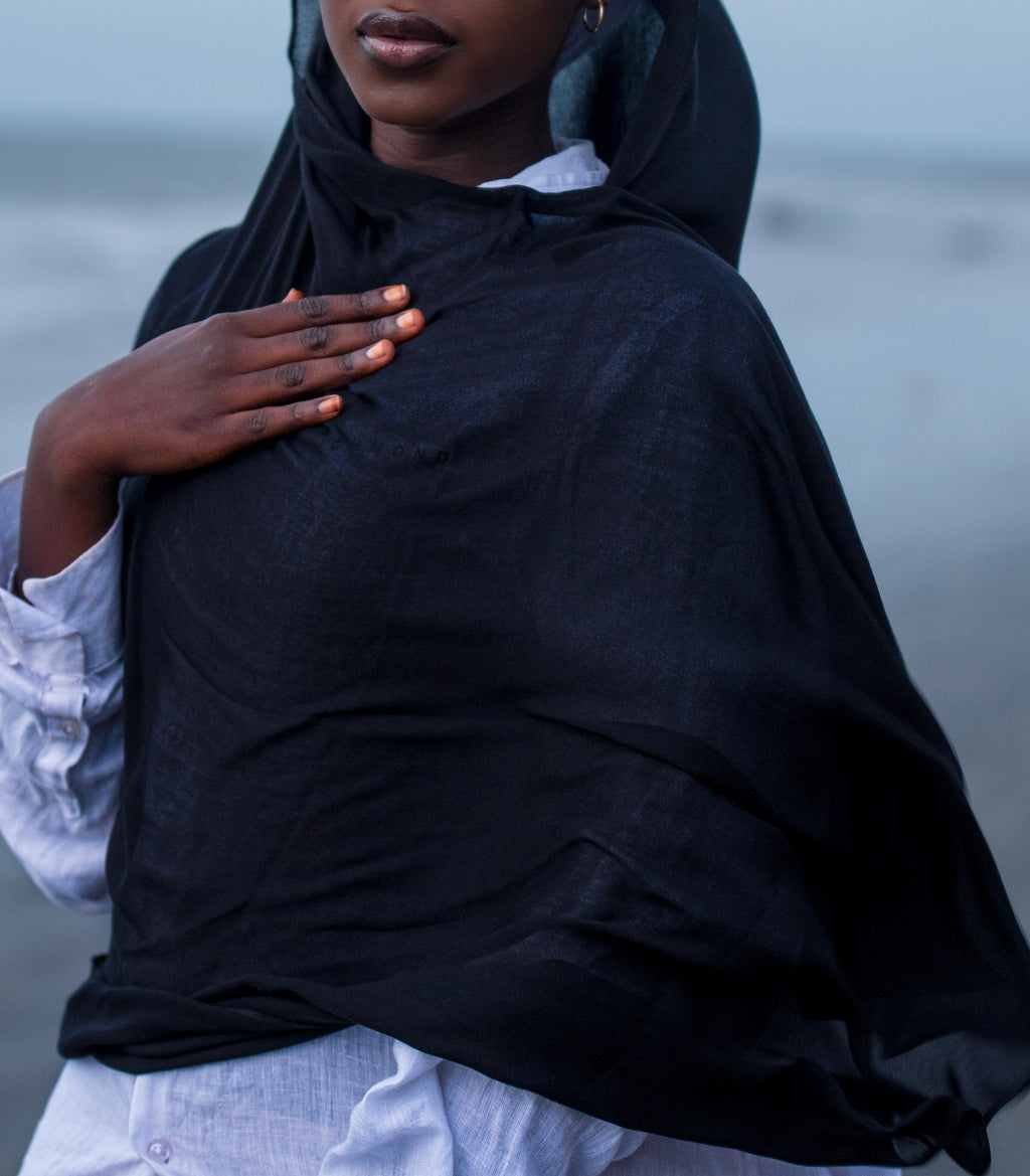 Midnight -Premium Modal Hijab