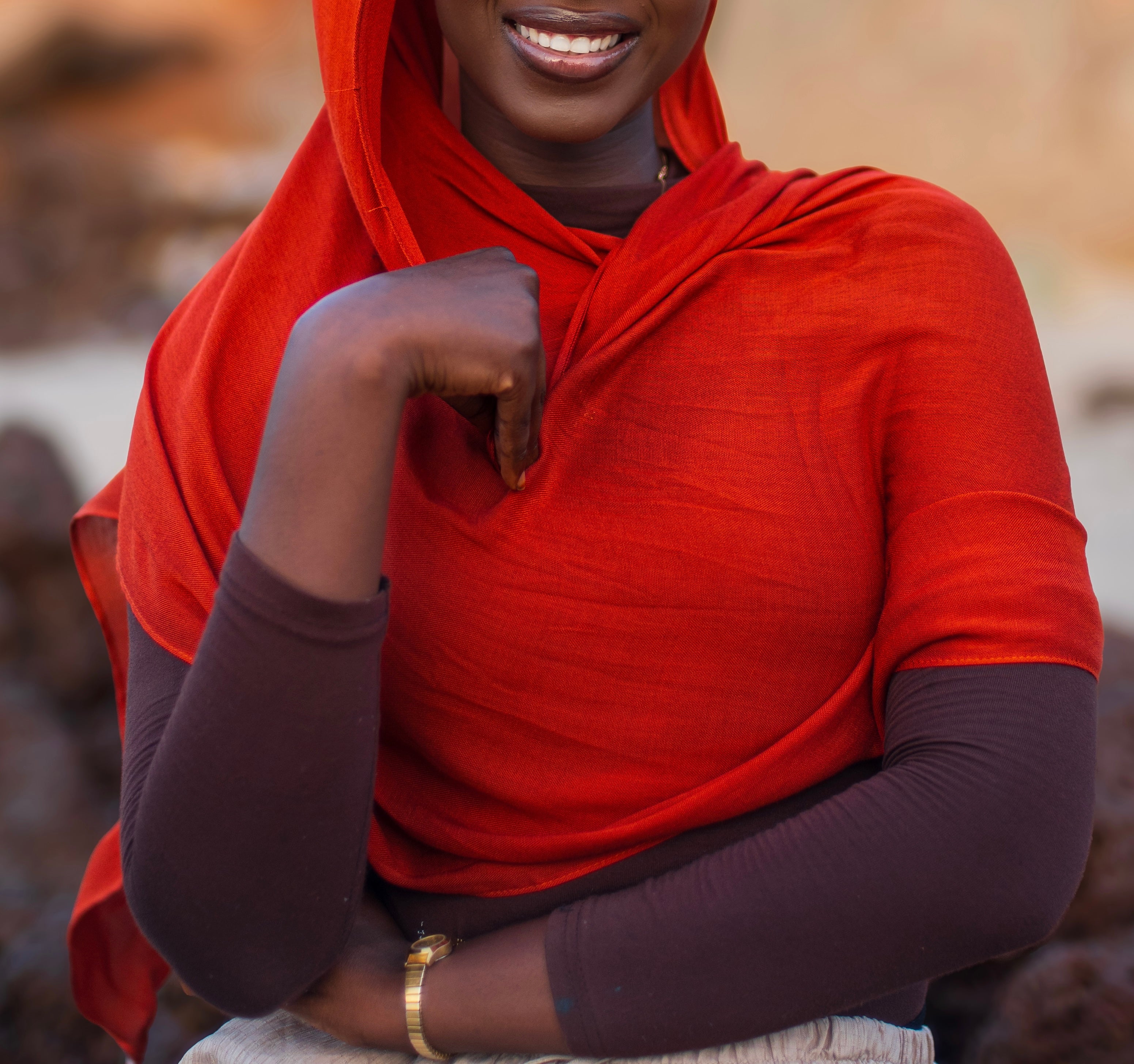 Terracotta -Premium Modal Hijab